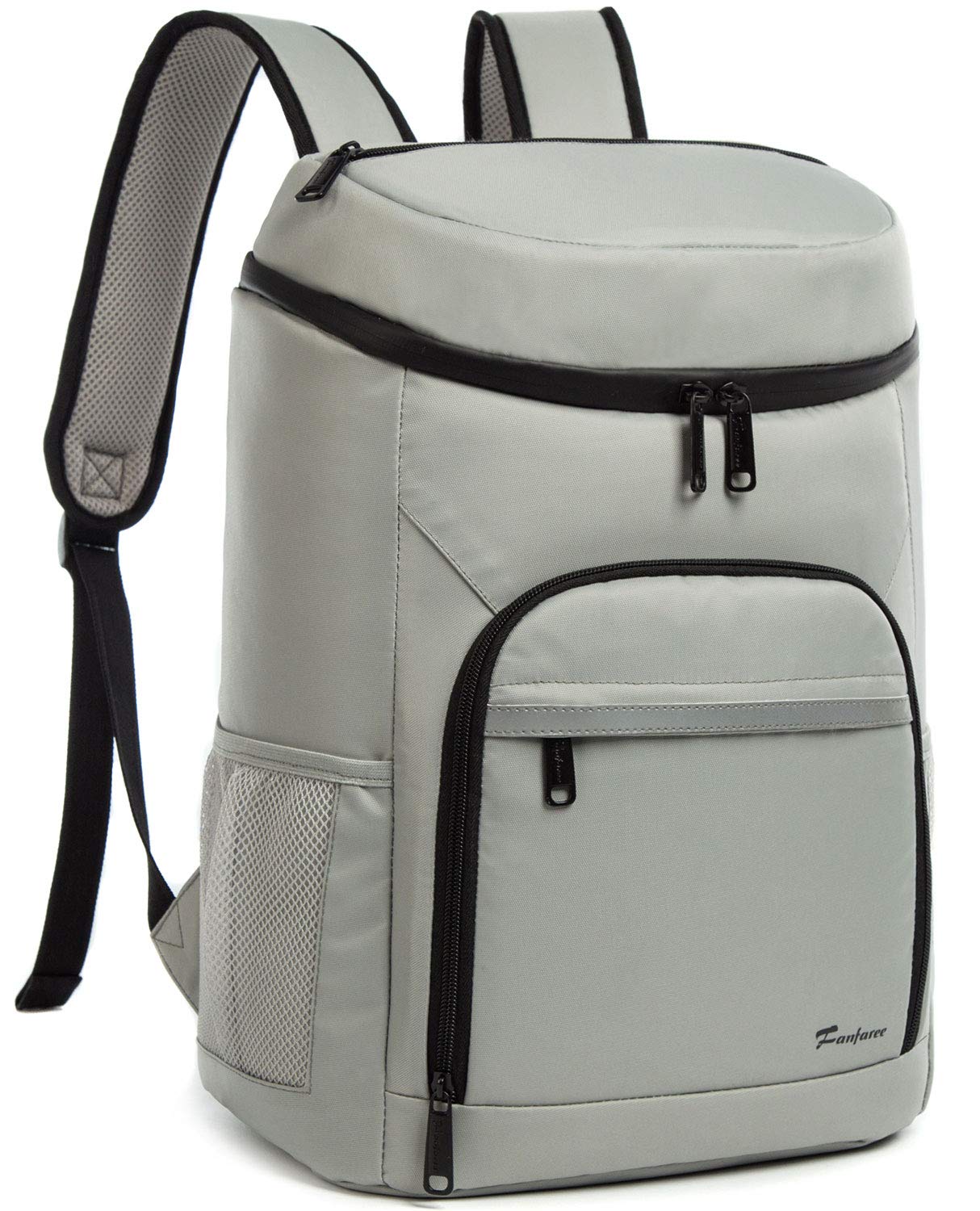 Insulated Leakproof Cooler Backpack - Lightweight Soft-Sided Lunch Bag for Men & Women - Perfect for Picnics, Fishing, Camping & Outdoor Activities (Holds 30 Cans)