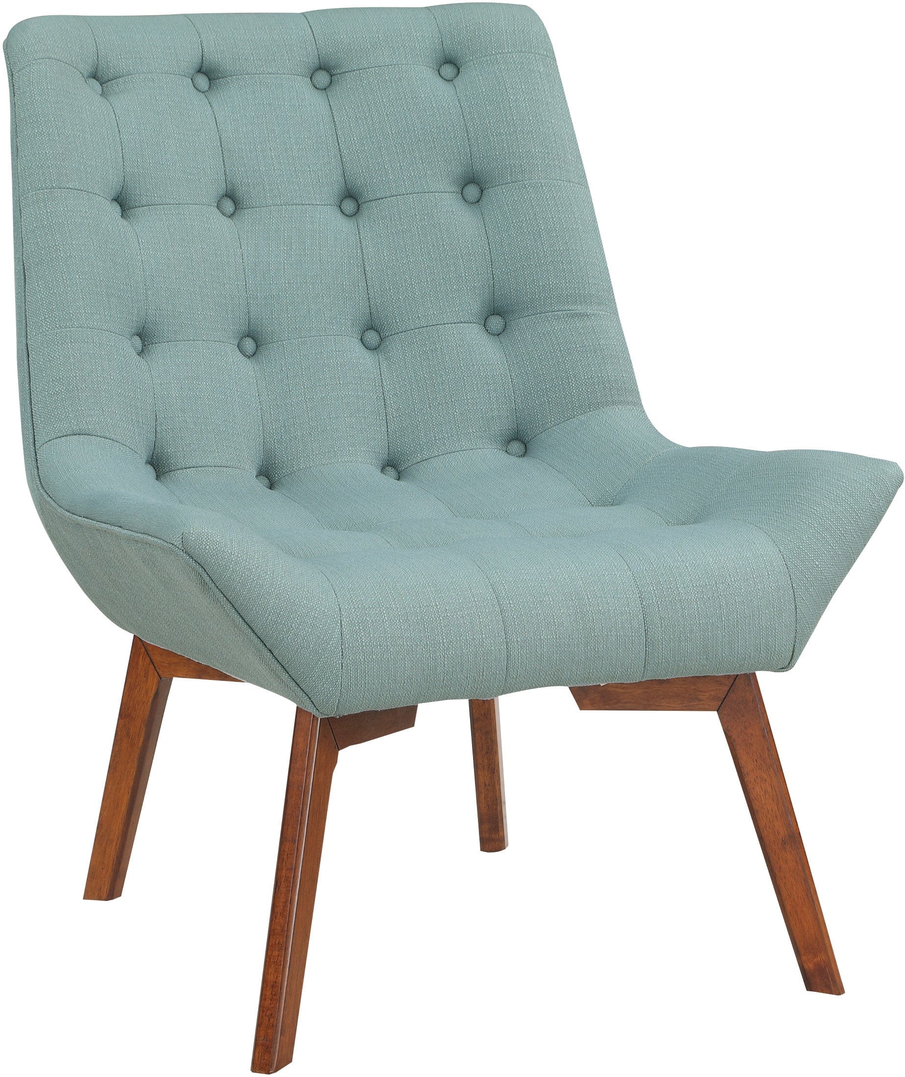 Office Star Shelly Tufted Chair - Comfortable Upholstered Office Chair with Button Tufting [SHE] - Perfect for Home Office, Study Room or Workspace