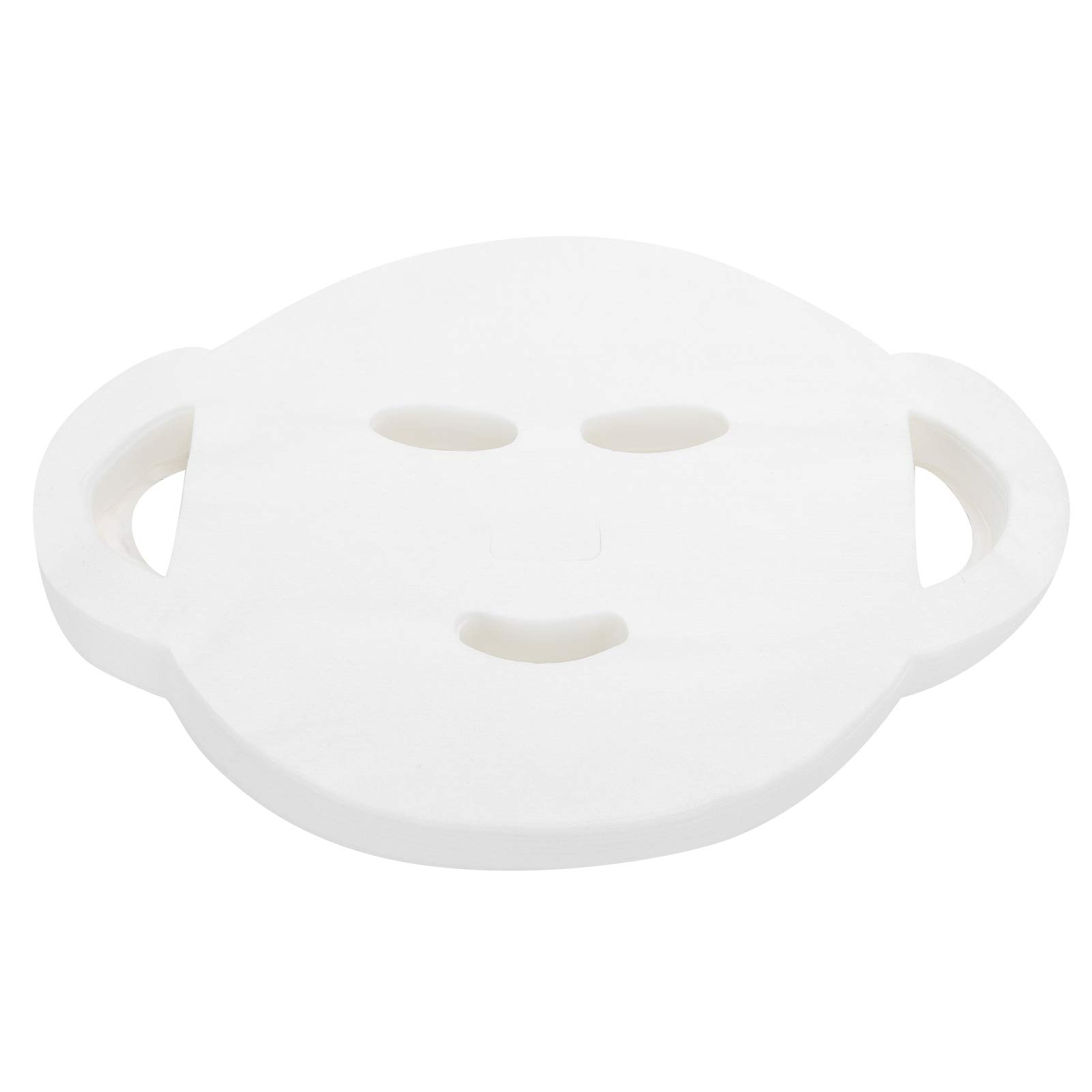 100 Pcs DIY Facial Mask Sheets - Cotton Face Mask Paper for Skincare, Spa & Hydration - Dry Facial Mask Layout for DIY Beauty & At-Home Facial Treatments