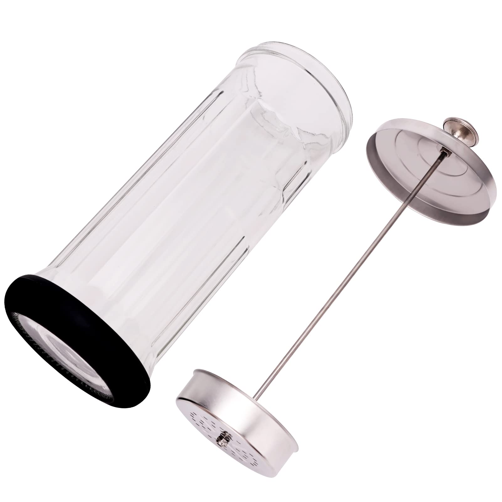 **50oz/1500ml Disinfectant Sterilizer Jar for Barber & Nail Tools - Durable Glass Container for Salon, Barber Shop & Home Use - Hair Styling, Manicure & Pedicure Equipment Sanitizer**