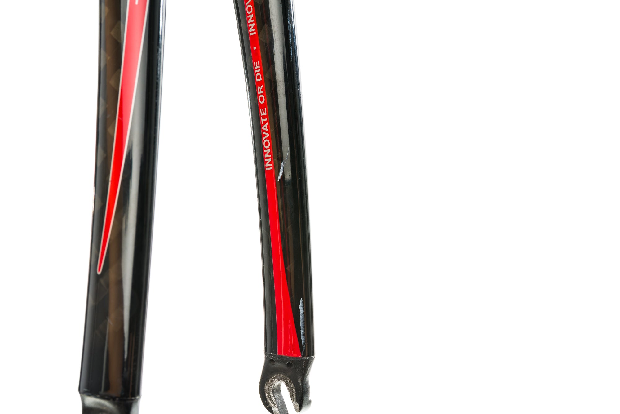 Specialized Tarmac SL Road Bike Fork 700c Carbon Fiber 9x100mm QR Tapered - Black & Red - Perfect for Road Cycling & Performance Upgrades