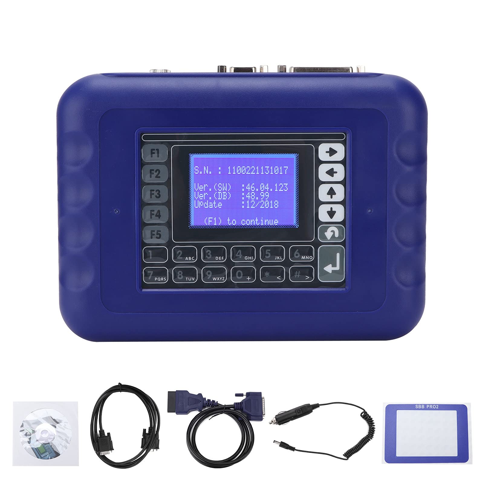Aramox V48.99 Car Key Programmer & Diagnostic Tool - Key Fob Programming Device for 2017 Vehicles (Black) | Auto Locksmith, Dealership & DIY Key Replacement Solution