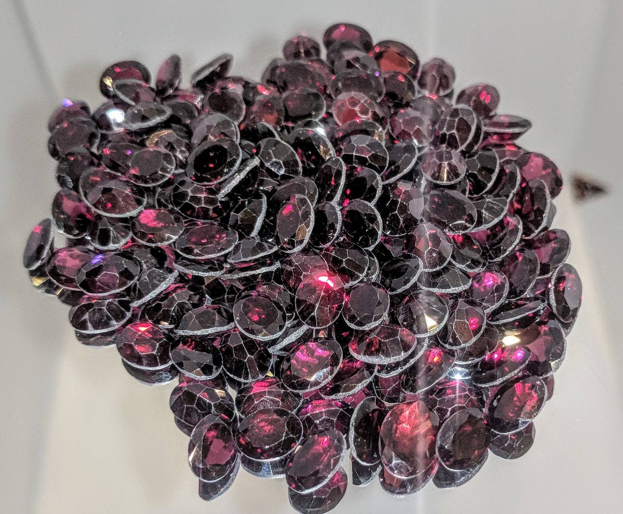 Wholesale Bulk Natural Genuine African Garnet 8x6mm & 9x7mm Oval Loose Stones - 10tcw January Birthstone for Jewelry Making, Engagement Rings & Healing Crystals
