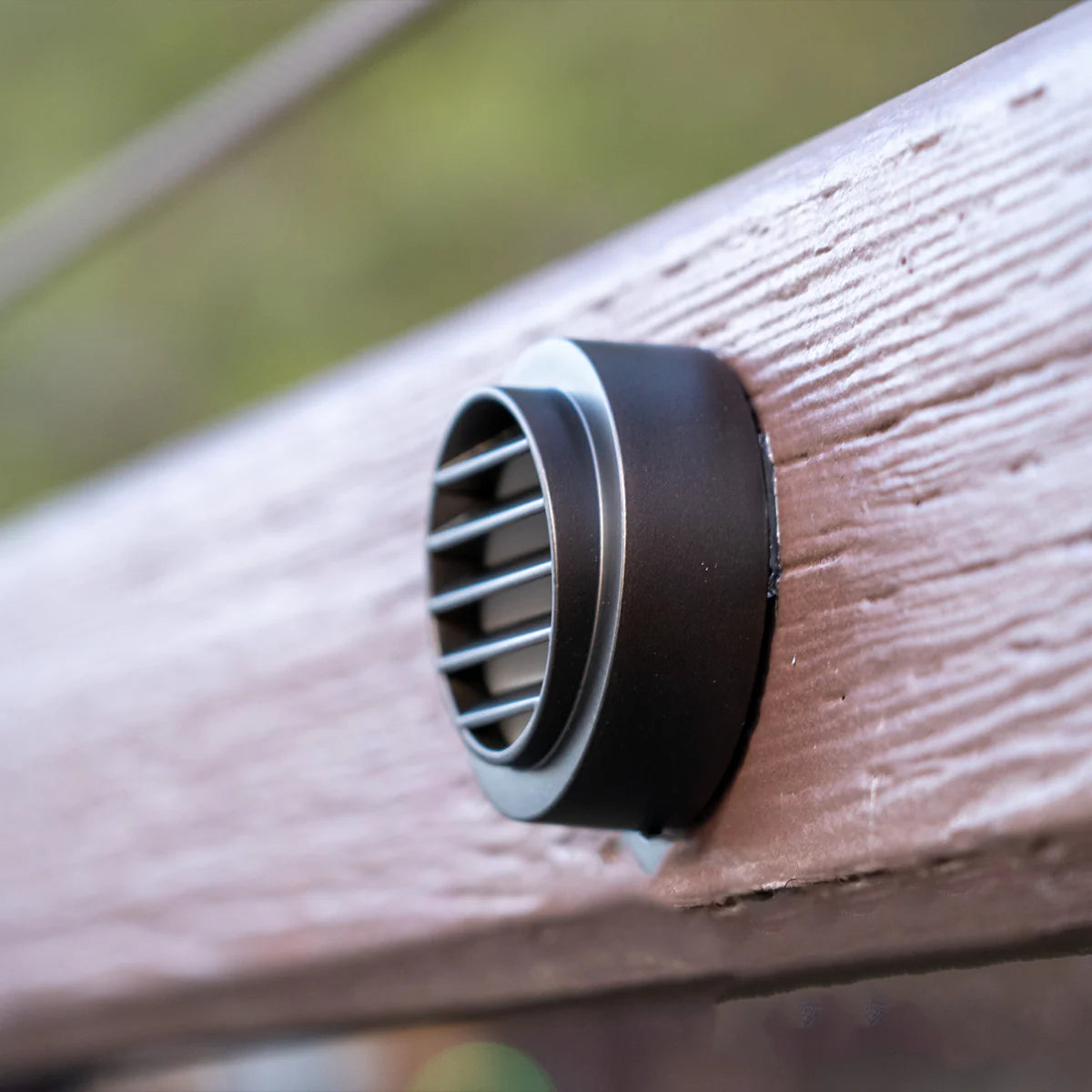 STAL02 Aluminum Round Surface Mount LED Deck Light - 3W 3000K Low Voltage Landscape Lighting for Patio, Garden, Pathway, and Outdoor Decks