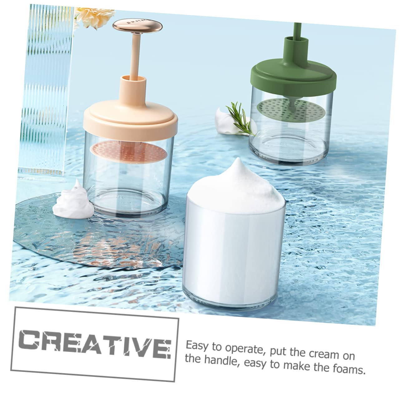 Premium Facial Foam Maker & Skincare Frother - Electric Foaming Bottle for Bath, Face Cleansing & Shaving | Perfect for Spa, Home Skincare Routine & Travel