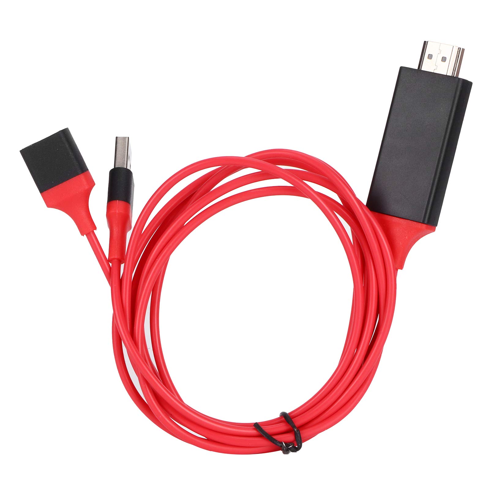 1080P Universal HDTV AV Adapter Cable - Connect Mobile Phone/Tablet to TV for Video, Audio & Music Streaming | Perfect for Home Entertainment, Gaming & Presentations