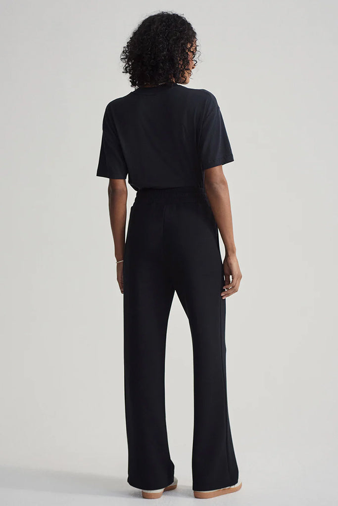 Varley Women's Wide Leg Pants Size 28 in Black - Comfortable High Waisted Trousers for Work, Travel & Casual Wear