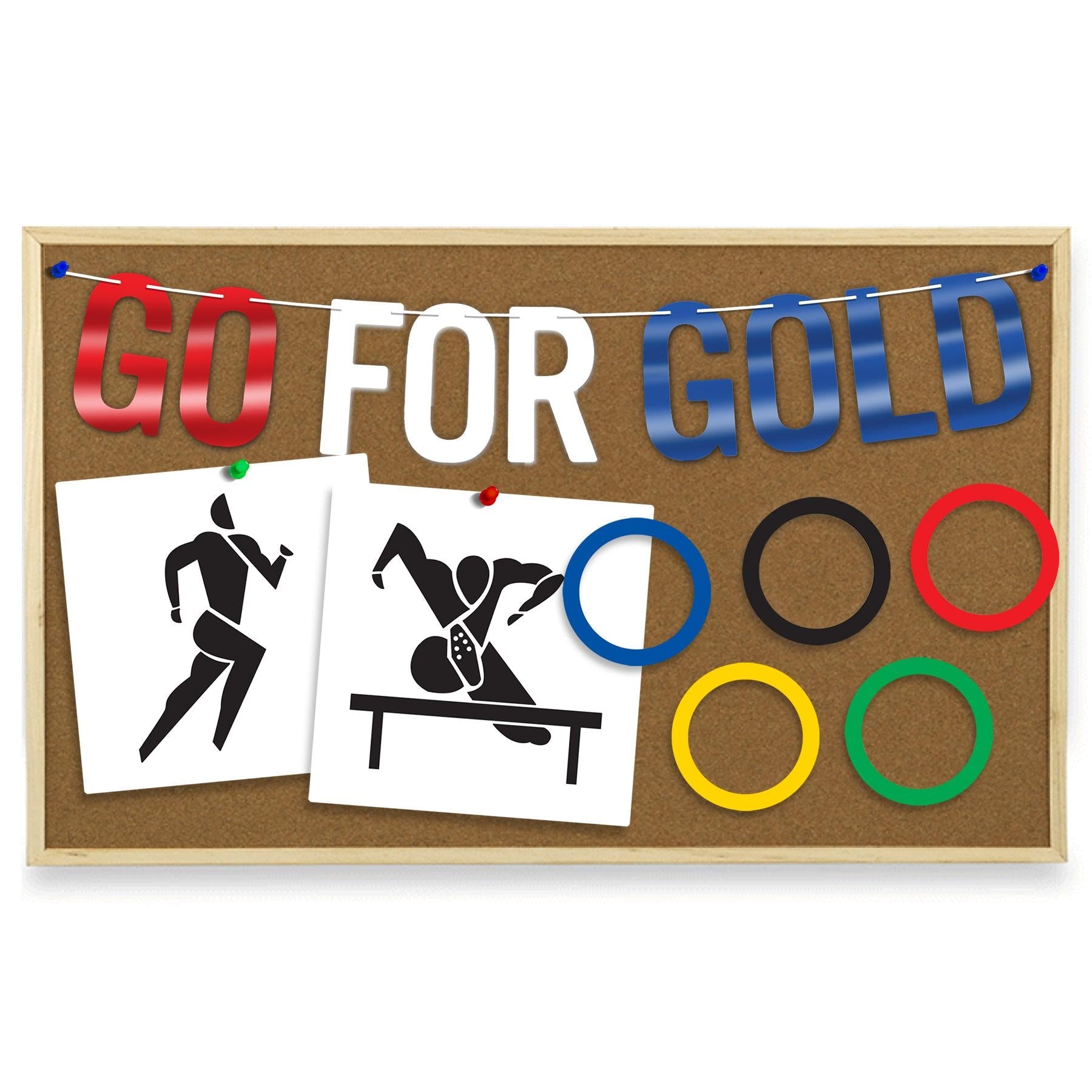 12 Pack Beistle Foil Go For Gold Streamers - Premium Party Decorations for Birthday, Graduation & Celebration Events