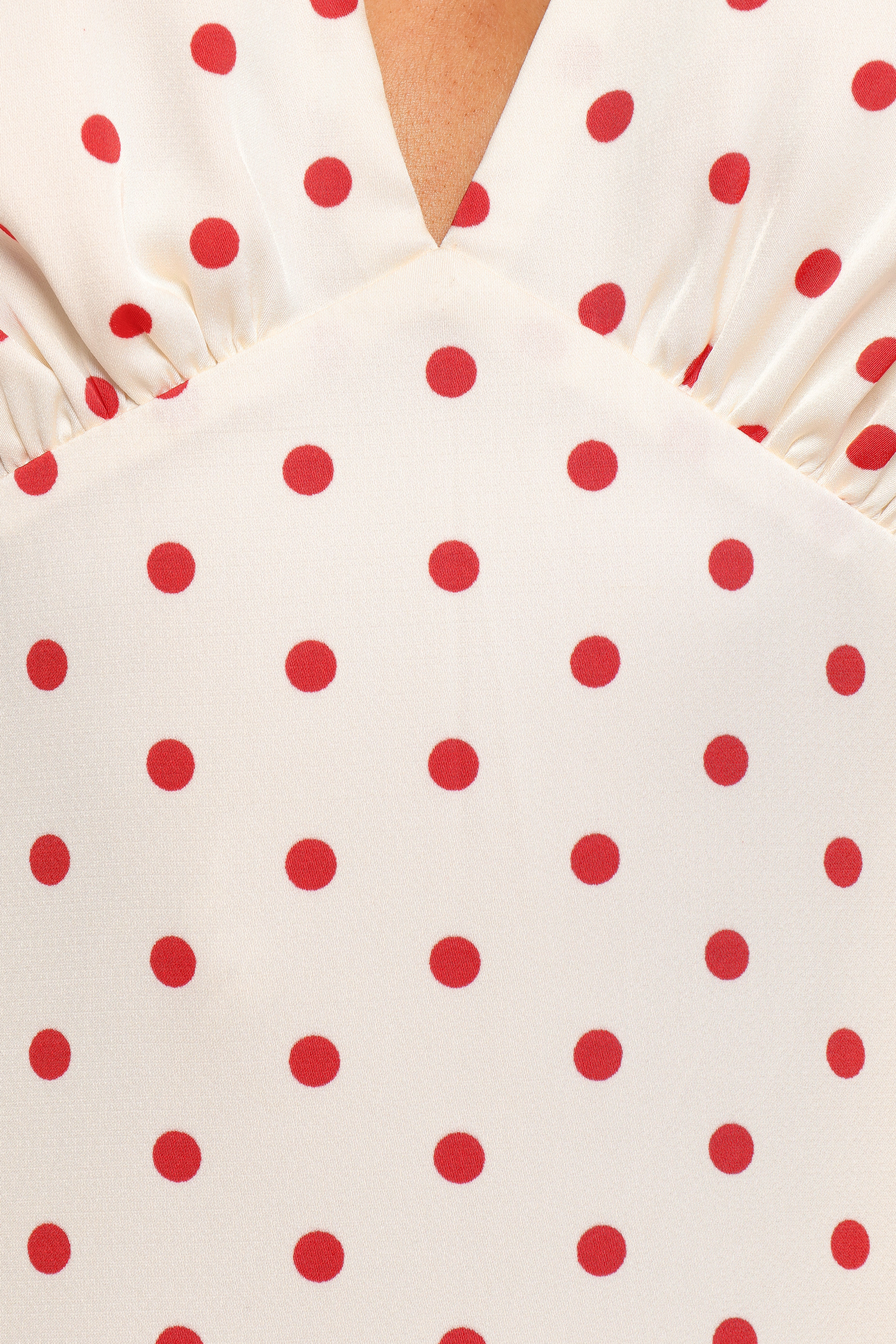 Bette Midi Dress - Red Polka Dot Floral Summer Dress for Women | Casual & Party Wear | Perfect for Beach, Vacation, and Date Nights