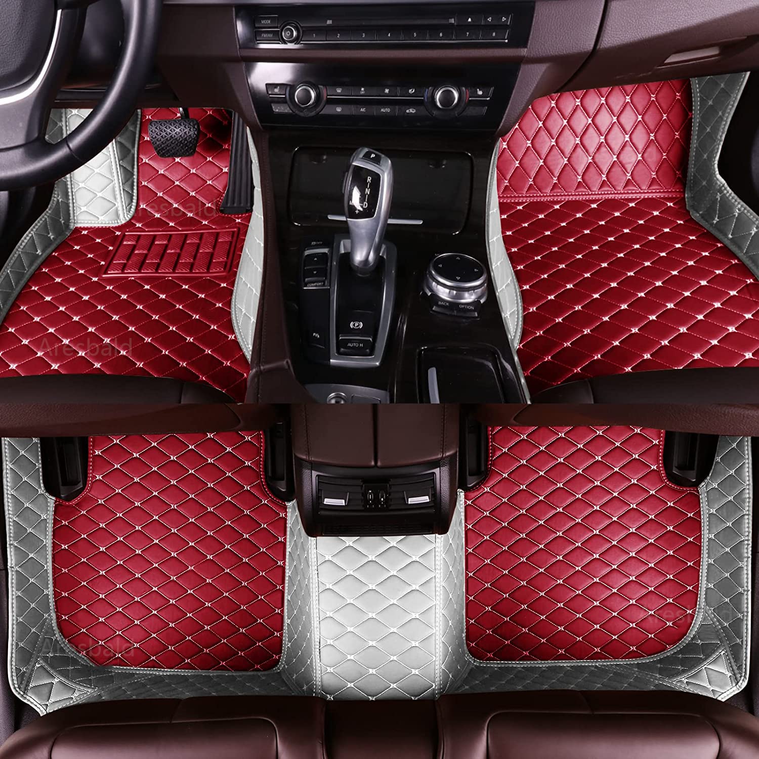 **Aresbald Custom All-Weather Car Mats for SUV, Sedan, Coupe & Sports Cars – Waterproof, Anti-Slip, Full Coverage Floor Mats – Perfect for Daily Commute, Road Trips & Extreme Weather Protection**