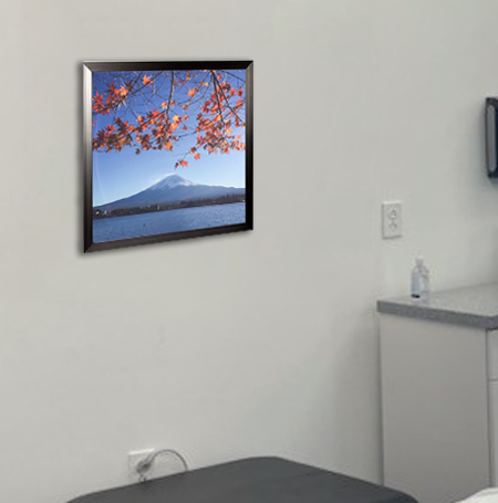 12x12 Poster Frame - Carbon Steel SwingFrame Display for Art, Photos & Posters - Perfect for Home, Office & Gallery Decor