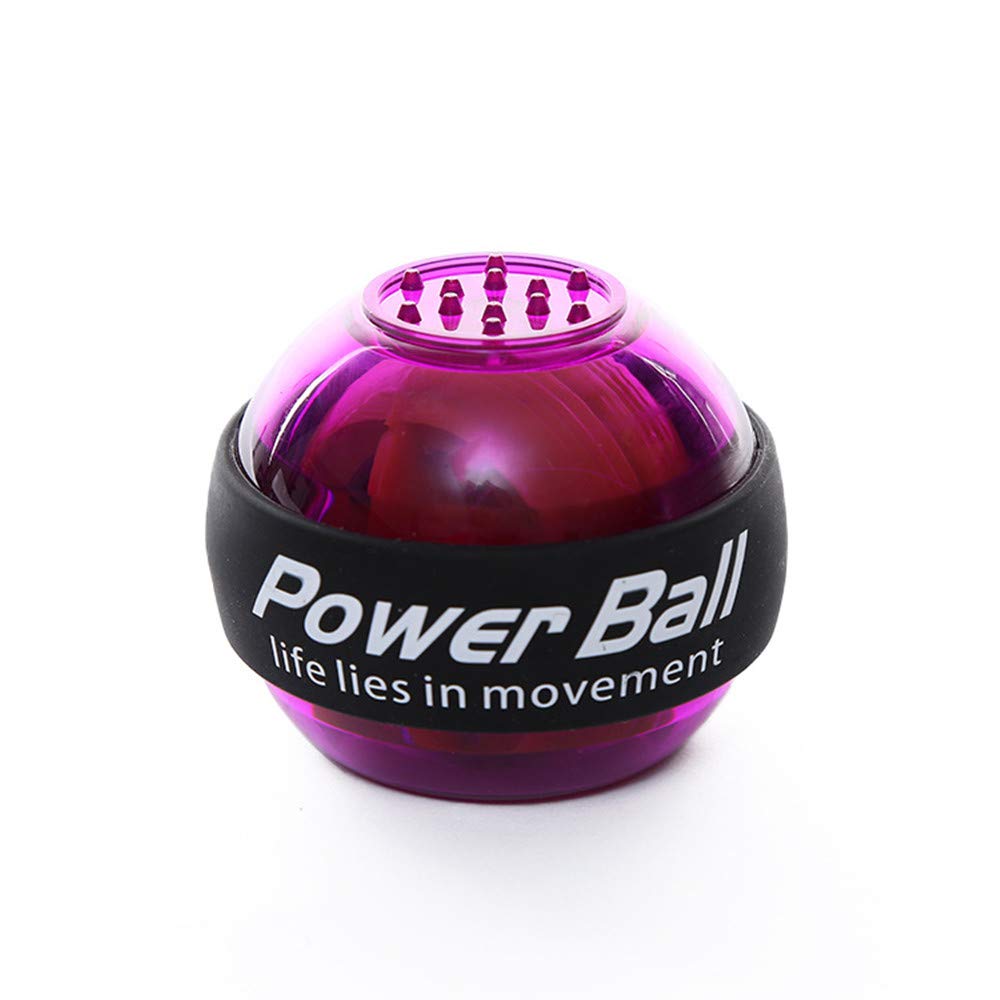 Power Wrist Ball Gyro Hand Grip Strengthener - Forearm & Wrist Exerciser for Strength Training, Carpal Tunnel Relief & Rehabilitation - Perfect for Athletes, Gamers & Office Workers
