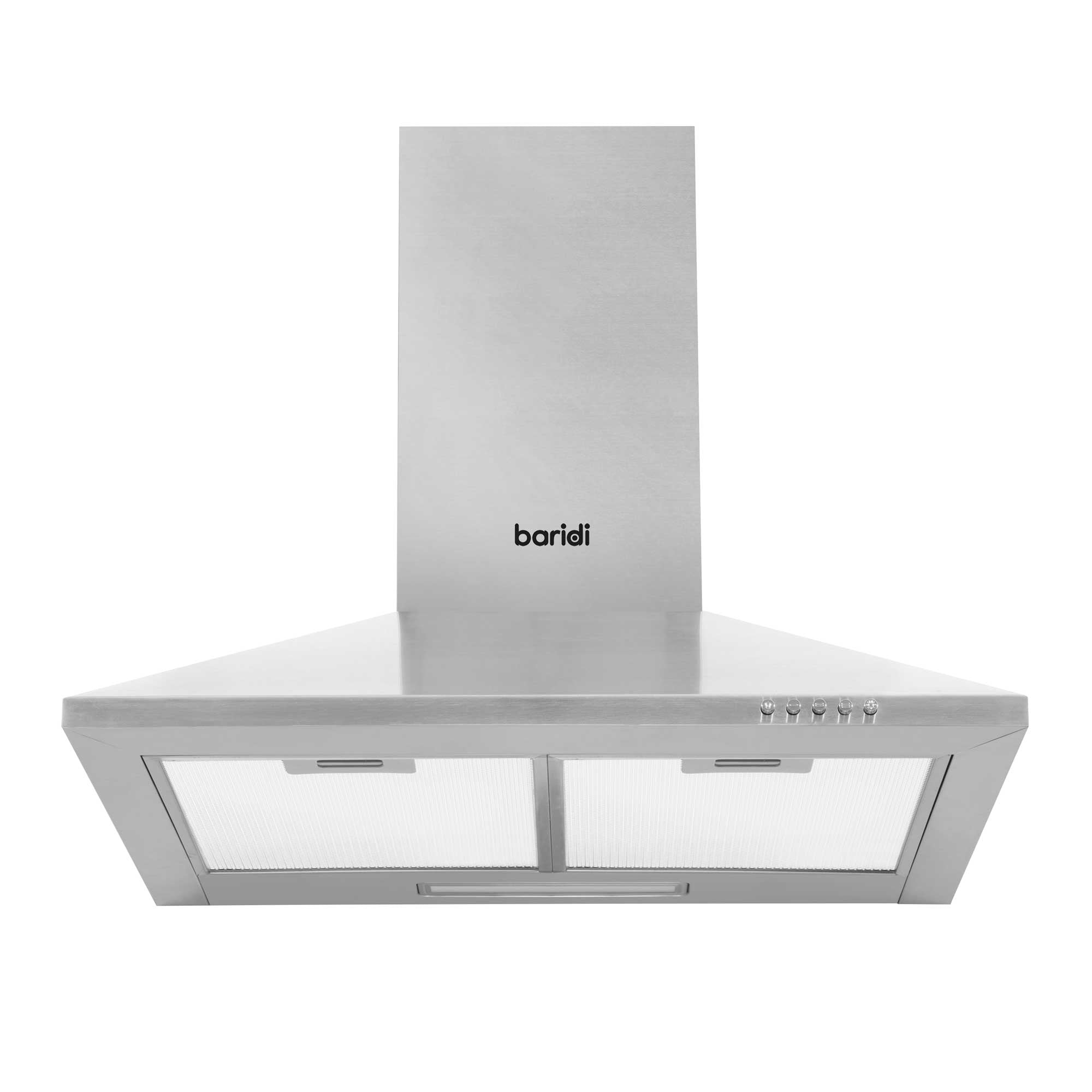 Baridi 4 Zone Ceramic Hob & Chimney Style Cooker Hood Bundle DH181 - Premium Kitchen Appliance Set for Modern Homes | Perfect for Cooking, Baking & Entertaining
