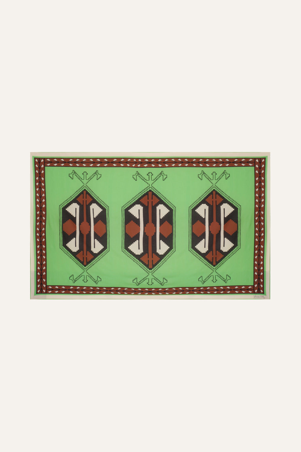 Ayahuasca Pareo - Green Paprika Color, Boho Beach Wrap, Hippie Festival Skirt, Yoga Cover-Up, Tropical Vacation Sarong
