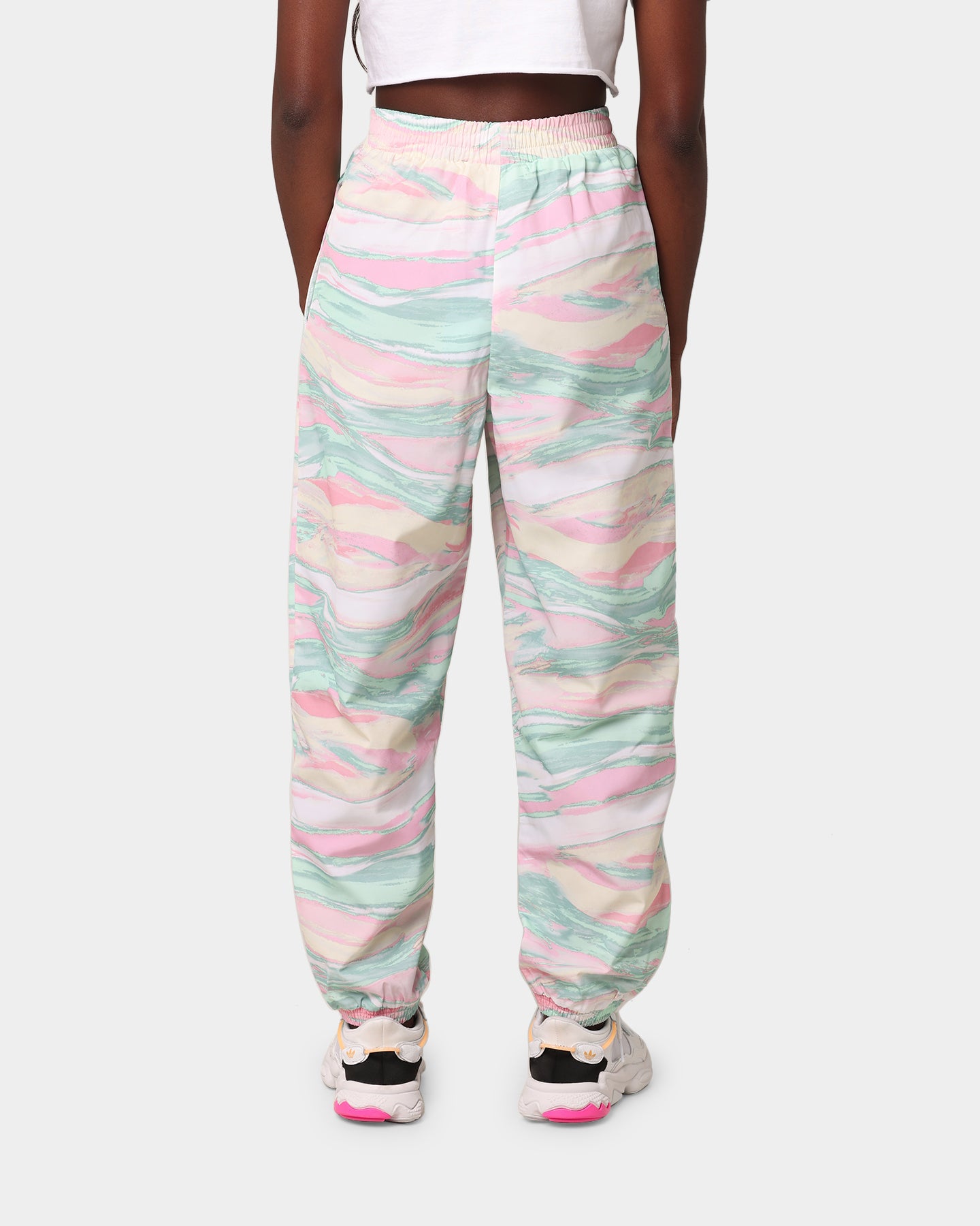 Adidas Women's R.Y.V Running Pants - Marble Print Athletic Leggings for Workouts & Yoga | Comfortable & Stylish Activewear
