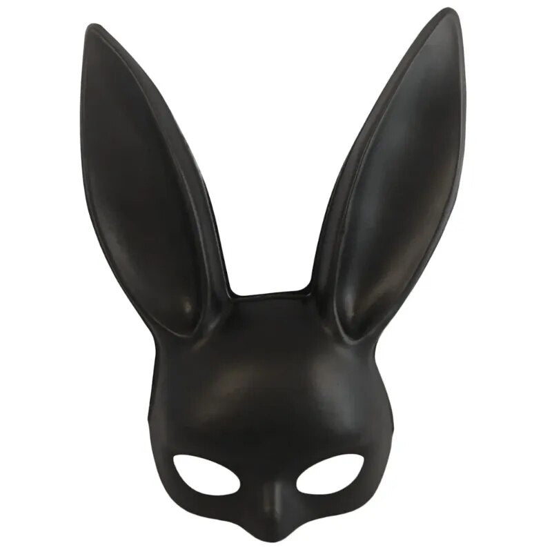 Unisex Bunny Mask for Halloween Party - Cute Rabbit Costume Accessory for Men & Women - Perfect for Cosplay, Costume Parties, and Festive Celebrations