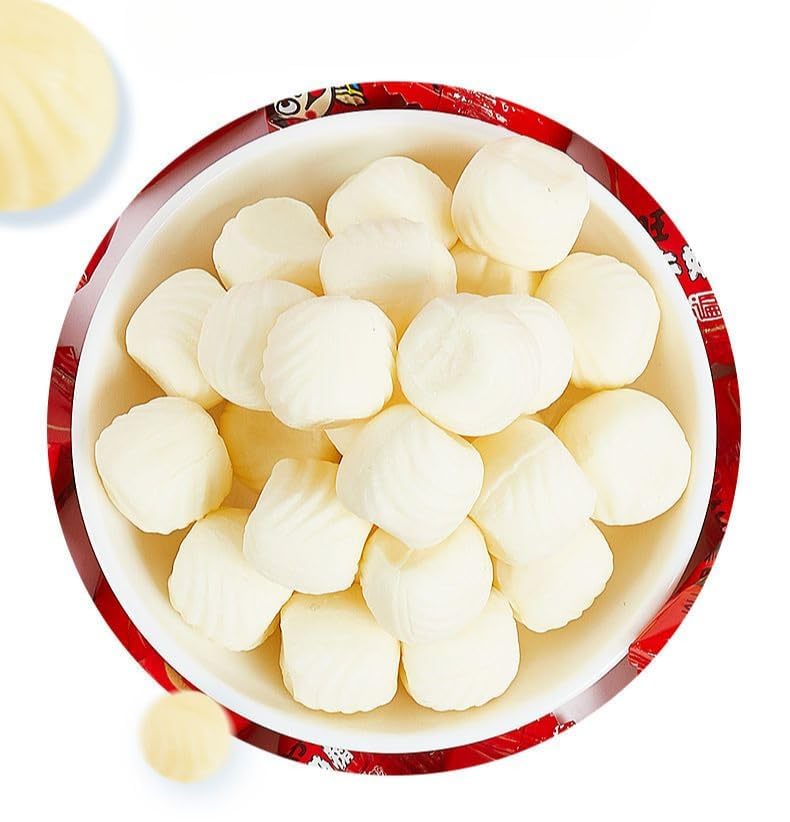Want Want Milk Candy - Classic Chinese Toffee Snacks (17.7oz/500g) | Sweet Childhood Flavor Soft Candy | Perfect for Gifts, Office Snacks & Asian Dessert Lovers (Also Available in 53.1oz Pack of 3)