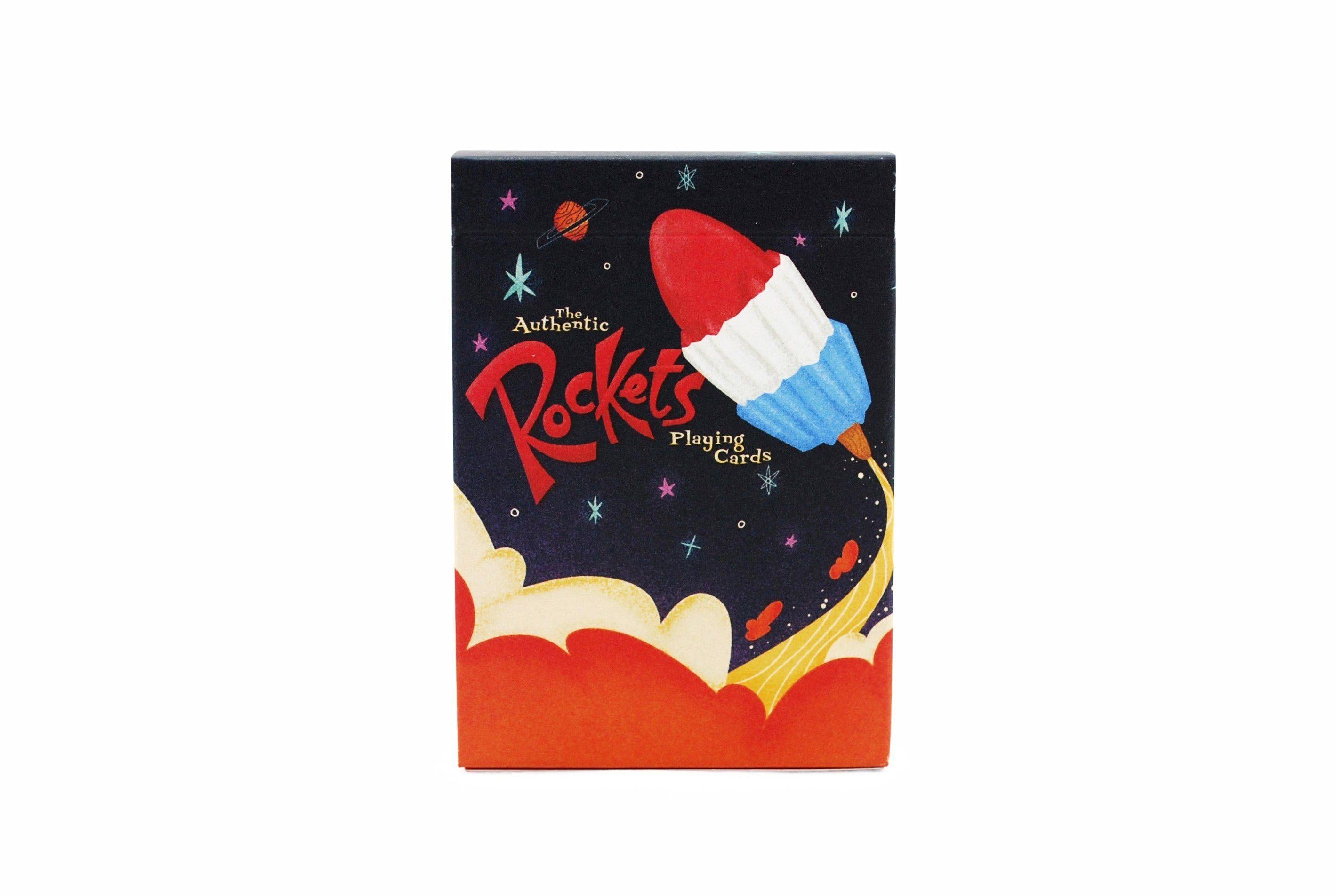 Premium Rockets Playing Cards - 52 Poker Cards with Unique Rocket Designs for Magic Tricks, Card Games & Collectors | Ideal for Poker Nights, Gifts & Magic Shows