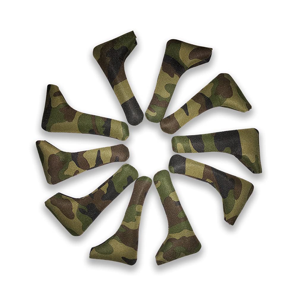 Hot Door Handle Covers 10 Pack - Anti-Scald Door Knob Protectors for Hot & Cold Doors - Camouflage Design - Perfect for Kitchens, Bathrooms & Outdoor Use