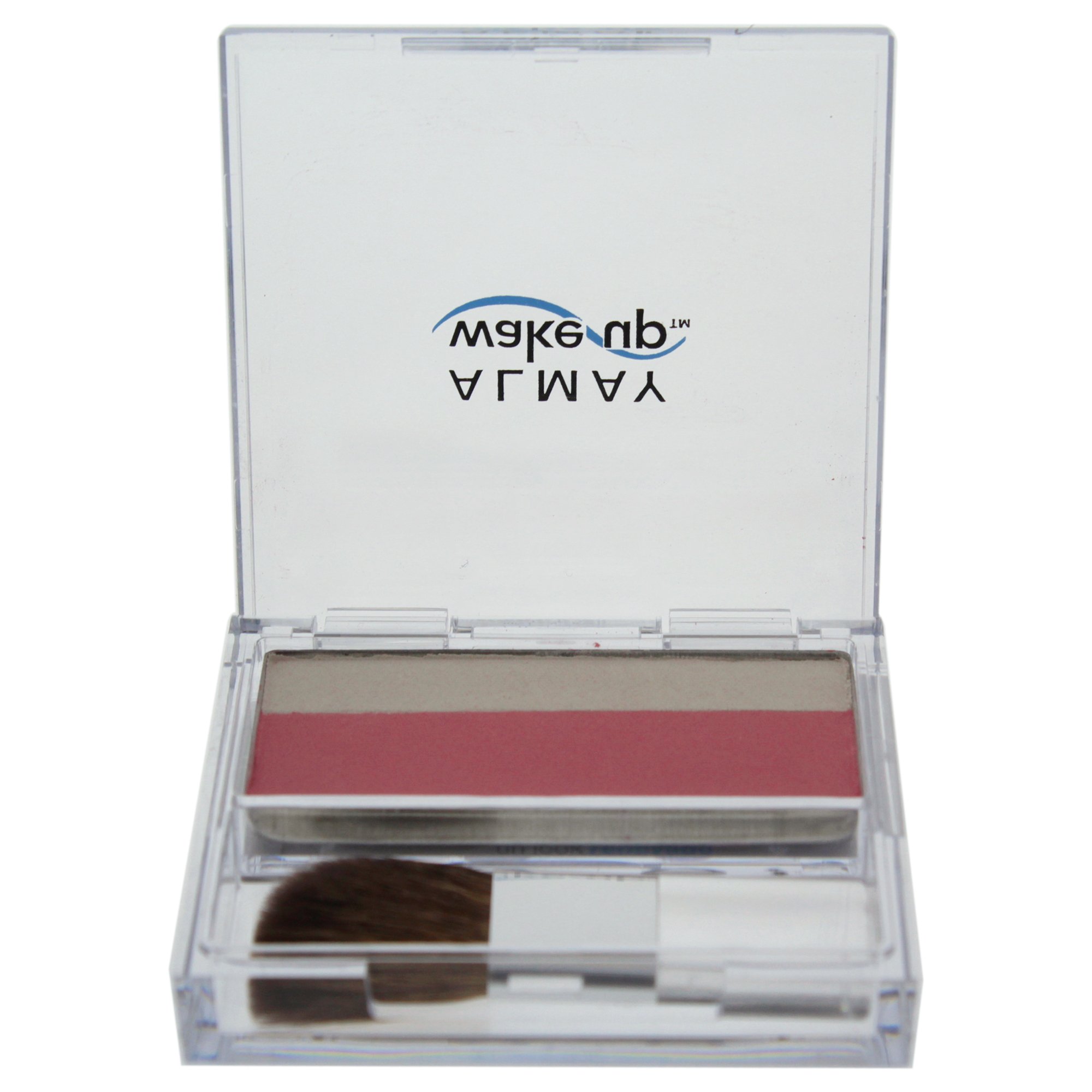 Almay Wake Up Blush and Highlighter - Pink Rose (0.16 oz) | Natural-Looking Cheek Color & Glow for Everyday Makeup | Perfect for Work, Date Night & Special Occasions