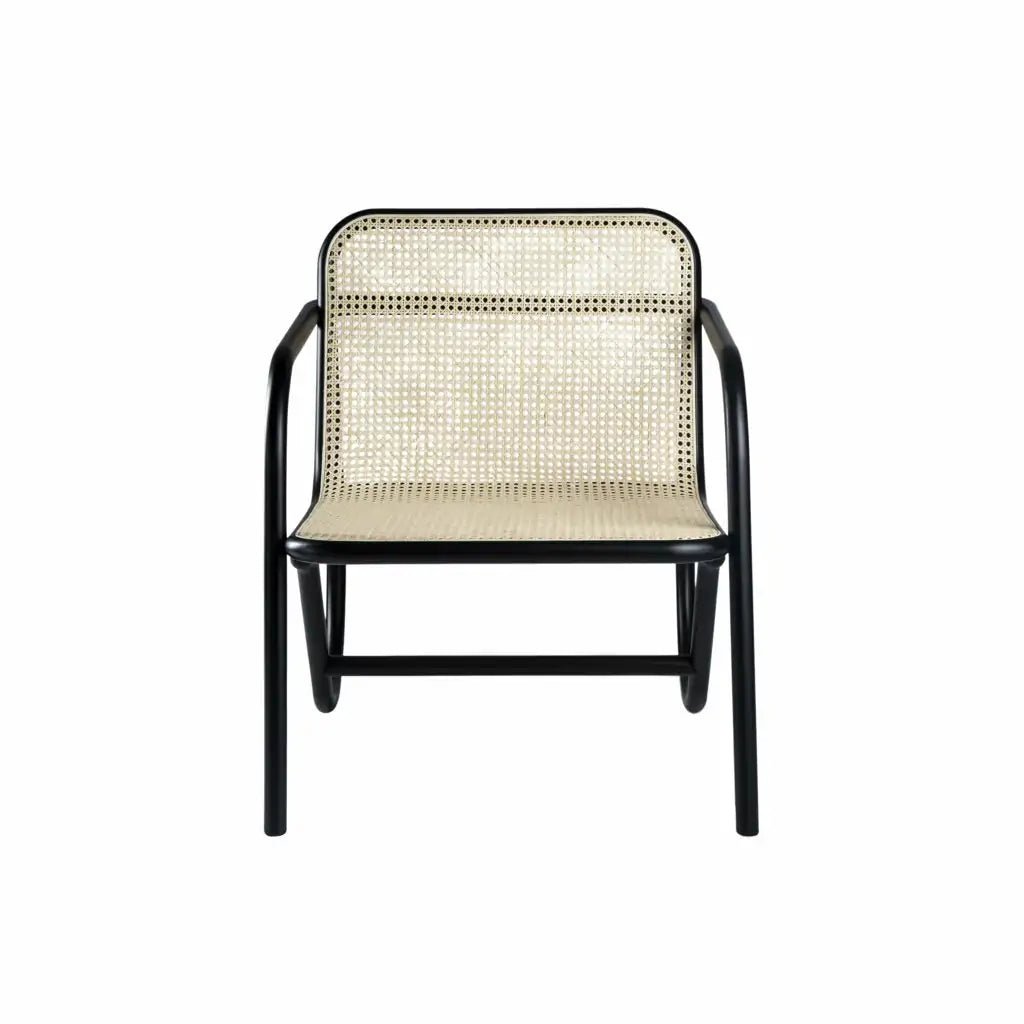 GTV No. 200 Bentwood Lounge Chair - Mid Century Modern Wooden Accent Chair for Living Room, Bedroom, or Office - Perfect for Relaxing, Reading, and Adding Stylish Comfort to Your Home Decor