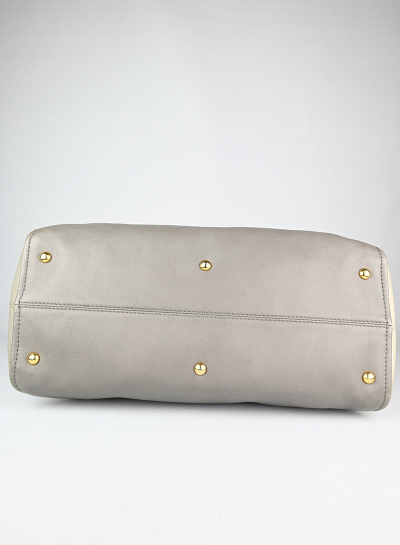 Fendi Chamaleon Leather Handbag in Grey - Stylish & Luxurious Crossbody Bag for Women, Perfect for Work, Travel & Evening Events