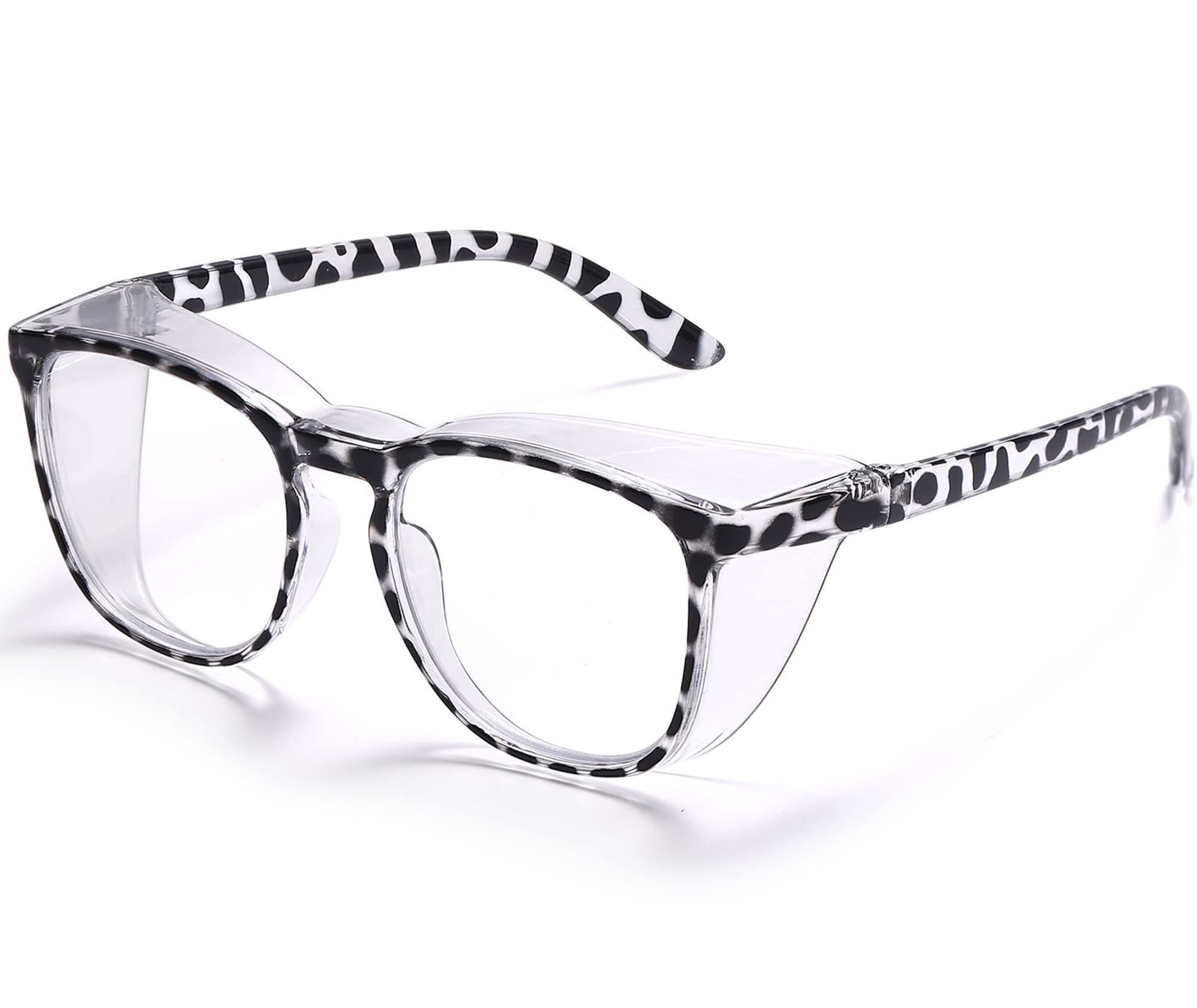 Safety Glasses Anti-Fog, Blue Light Blocking, UV 400 Protection, Z87.1 Certified - Dustproof Protective Goggles for Men & Women - Perfect for Construction, Lab Work, and Computer Use