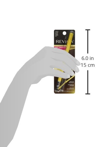 Revlon Photo Ready Kajal Eye Pencil - Matte Lemon (302) | Long-Lasting Waterproof Eyeliner for Smoky Eyes & Everyday Makeup | Perfect for Parties, Dates & Professional Looks