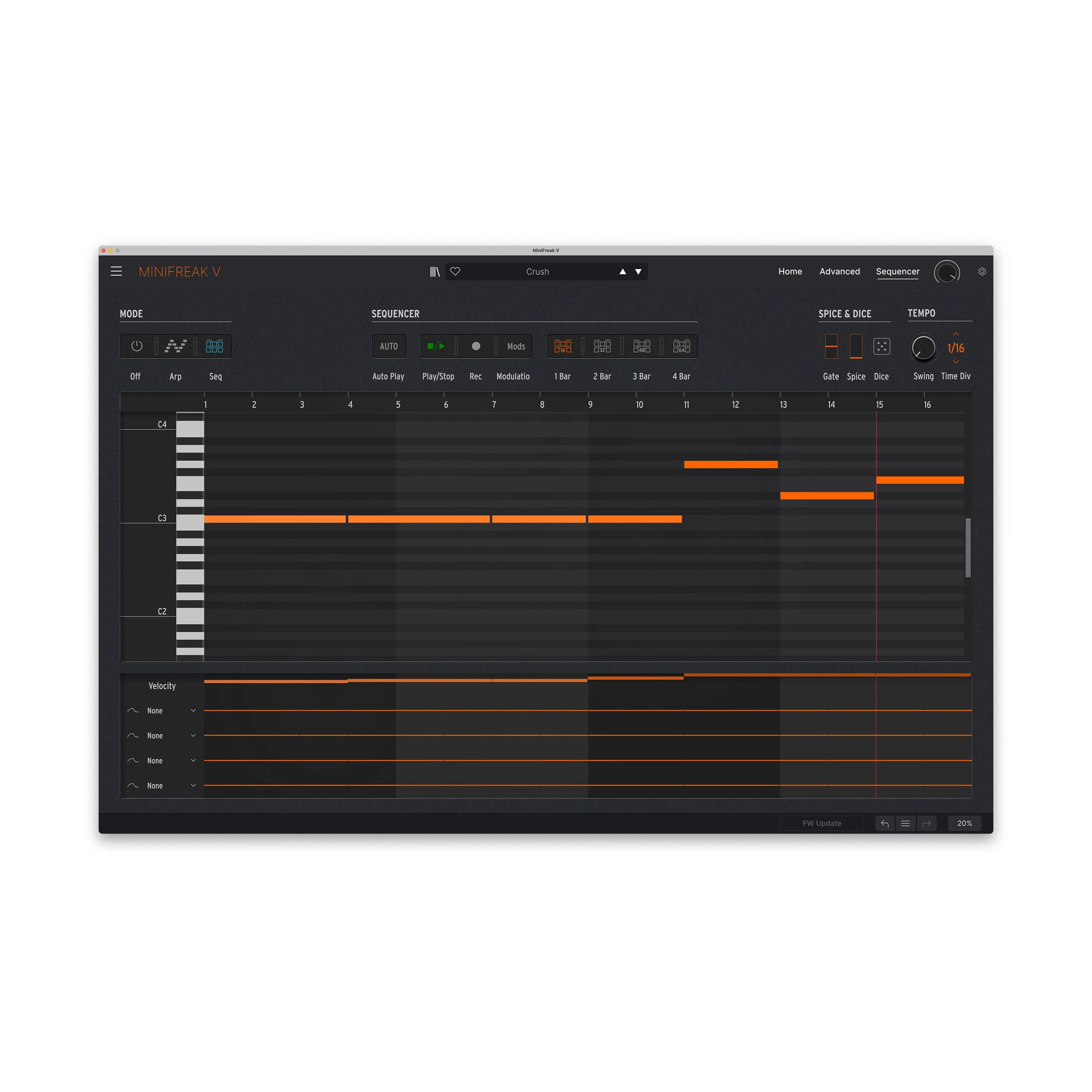 Arturia MiniFreak 37-Key Hybrid Synthesizer - Digital & Analog Keyboard for Music Production, Live Performance & Studio Recording