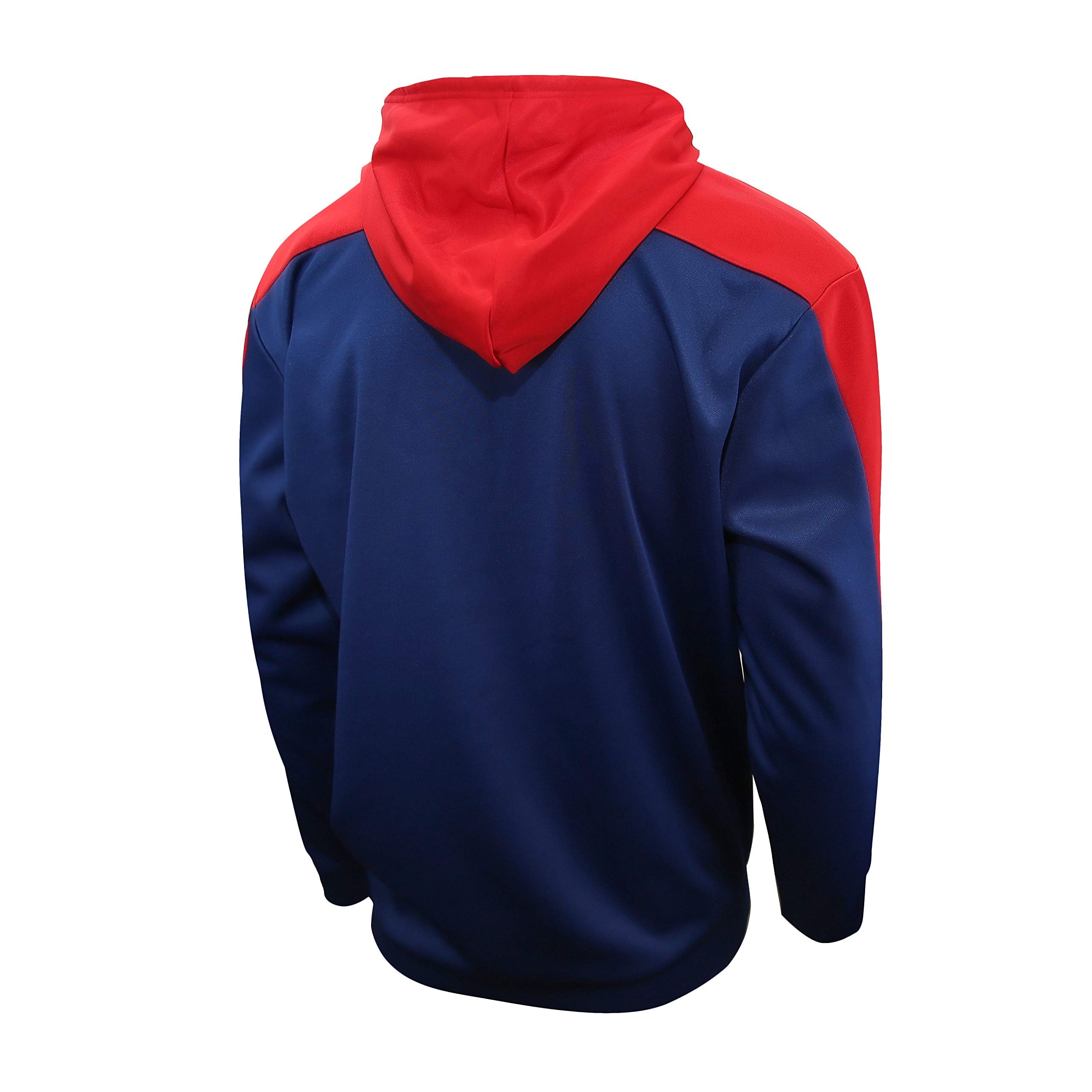 Icon Sports Men's Side Step Pullover Hoodie - Lightweight Fleece Sweatshirt for Running, Gym & Casual Wear | Athletic Pullover Hooded Sweatshirt for Men