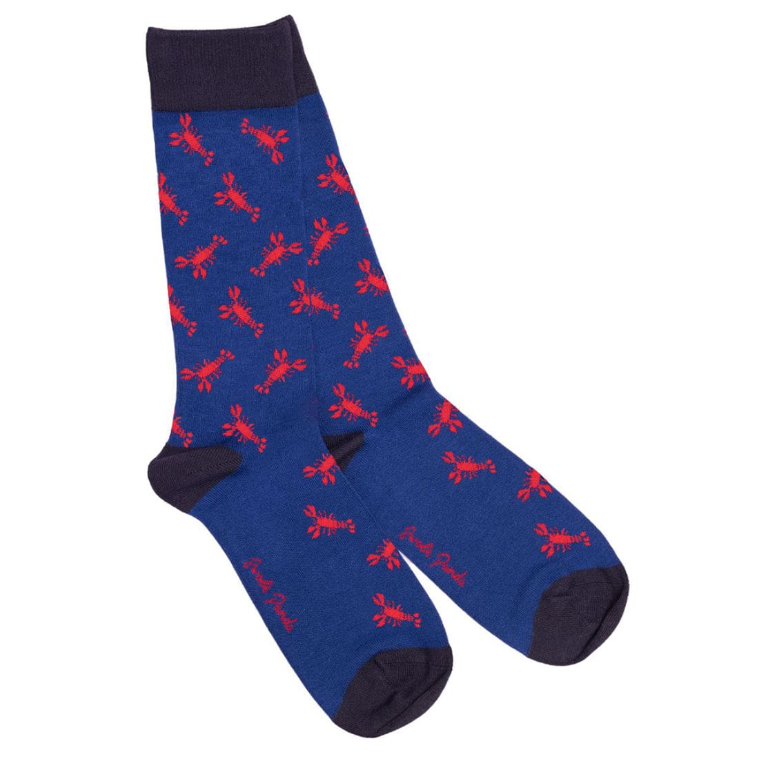 Premium Bamboo Socks for Men & Women - Soft Breathable Lobster Print Socks - Perfect for Gifts, Casual Wear & Outdoor Activities