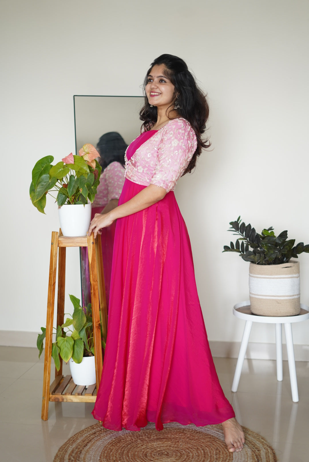DD649 Premium Designer Anarkali Dress for Women - Elegant Indian Party Wear for Weddings, Festivals & Special Occasions