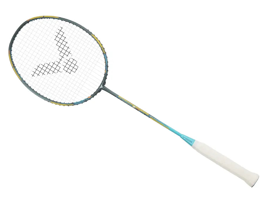 THRUSTER K 70 U Badminton Racket (Unstrung) - Dark Cyan | Lightweight Carbon Fiber Shaft | Professional Tournament Grade | Perfect for Competitive Play & Training Sessions