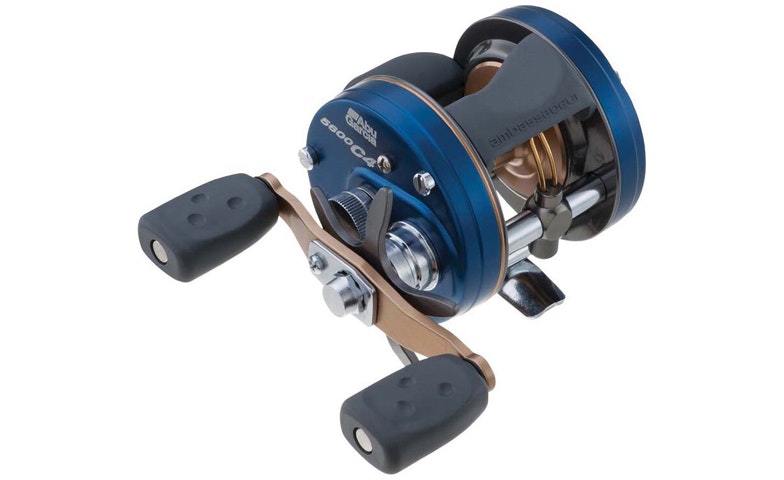 Abu Garcia Ambassadeur Classic C4 Baitcaster Reel - Premium Fishing Reel for Bass, Walleye & Saltwater - Perfect for Freshwater & Offshore Angling