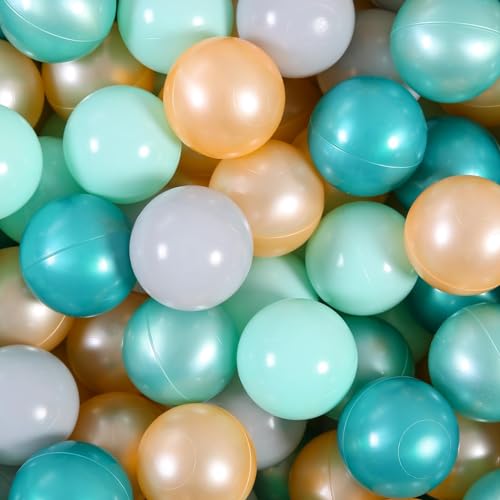 Pearl Green+Pearl Mintgreen+Gold+Gray