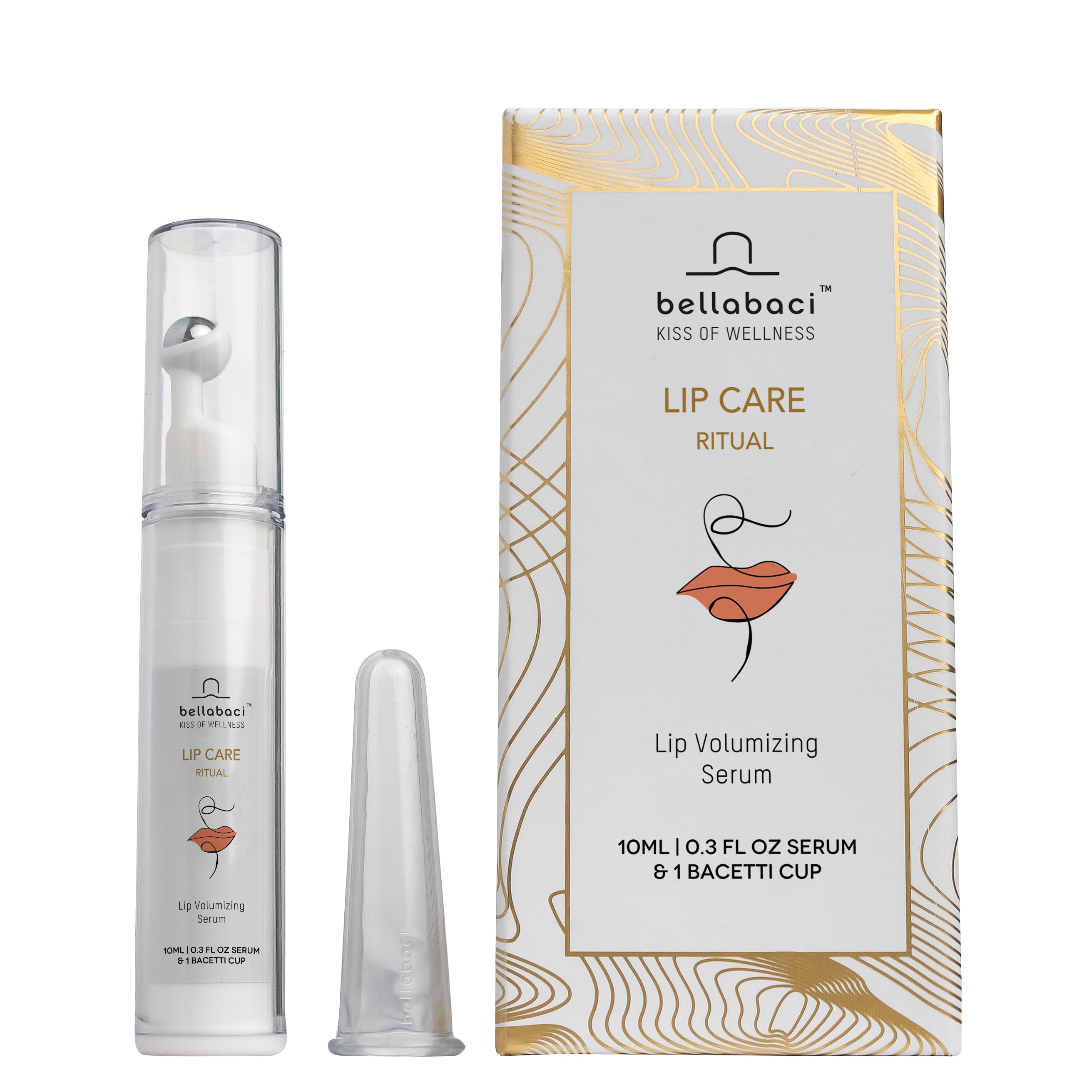 Bellabaci Lip Care Ritual Kit - 2 Piece Set for Soft, Hydrated Lips | Perfect for Daily Lip Care & Nighttime Treatment