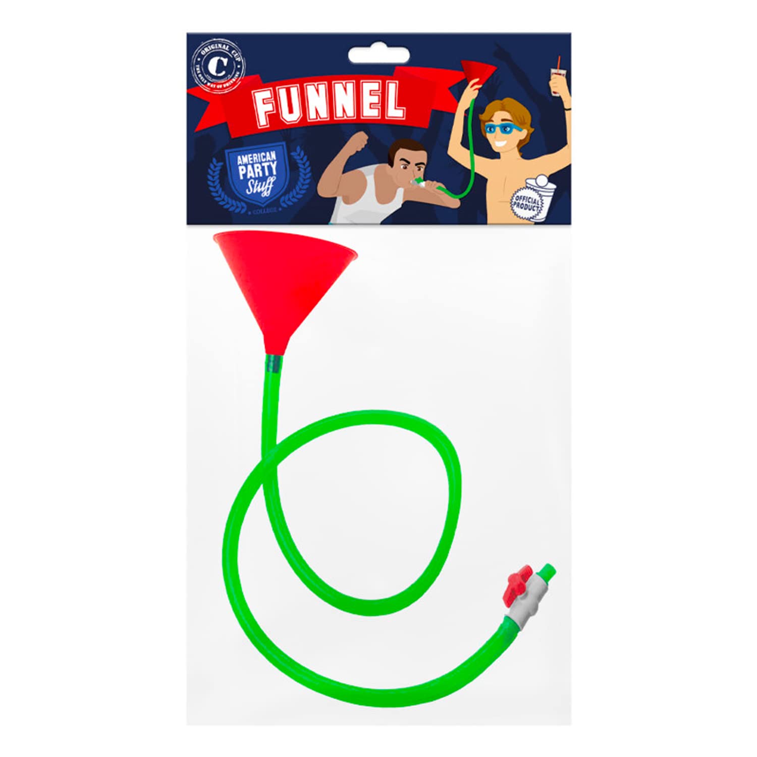 Premium Stainless Steel Beer Funnel with Removable Pipe - Home Brewing & Party Drinking Accessories for Easy Pouring | Perfect for Home Bars, Tailgating, Camping & Outdoor Events