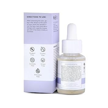 Best Wrinkle Reducer Serum with Collagen & Hydrolyzed Wheat Protein - Hydrating Anti-Aging Face Serum for All Skin Types | 30ml | Perfect for Daily Skincare Routine & Nighttime Use