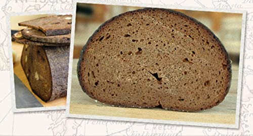 Black Rooster Rye Bread Special - 1 Rye Bread & 1 Fruit Nut Rye Bread - Authentic German Style Artisan Loaf - Perfect for Breakfast, Sandwiches & Holiday Gifts