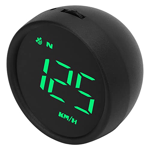 Digital GPS Speedometer for Motorcycle SUV Van RV Bus - HUD Display with Speed Unit Switching, Clear & Intuitive Multi-Function Lighter Powered (Green) - Perfect for Road Trips, Fleet Management & Off-Road Adventures