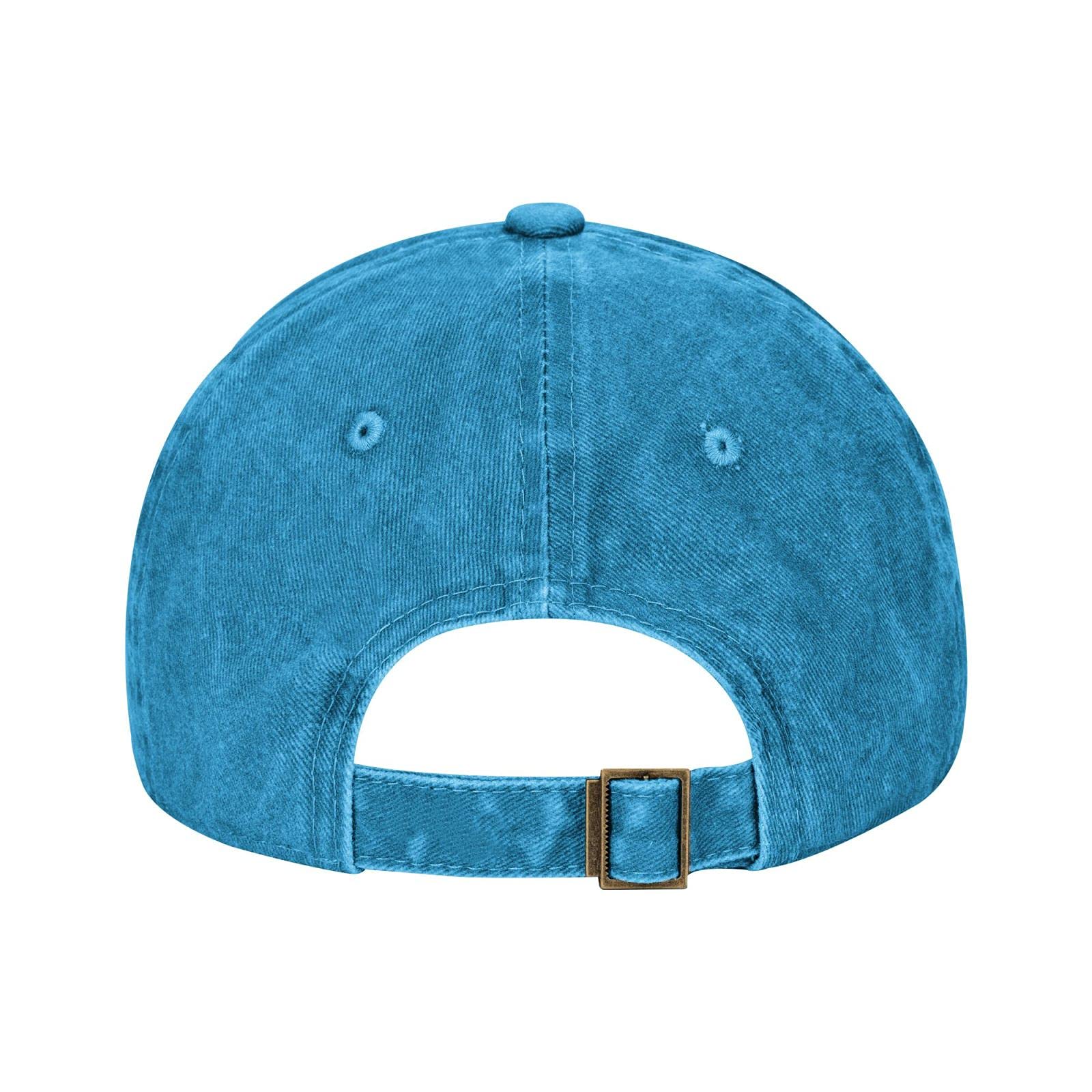 Men's Graphic Baseball Cap - Blue Rock Design | Adjustable & Comfortable for Outdoor Activities, Hiking, and Casual Wear