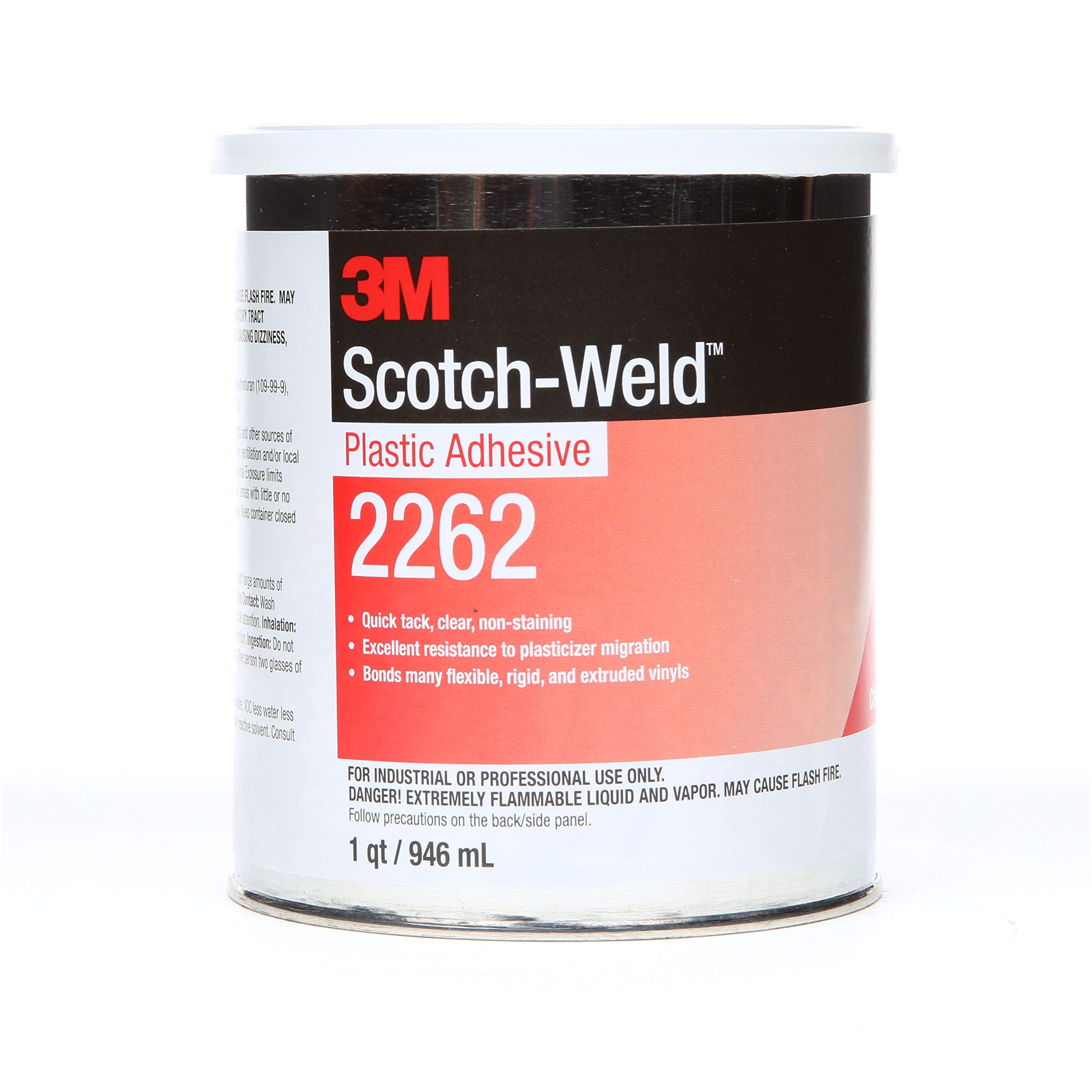 3M 2262 Clear Plastic Adhesive Tape - Strong Double Sided Mounting Tape for Home, Office & DIY Projects - Perfect for Hanging Posters, Photos & Lightweight Decorations