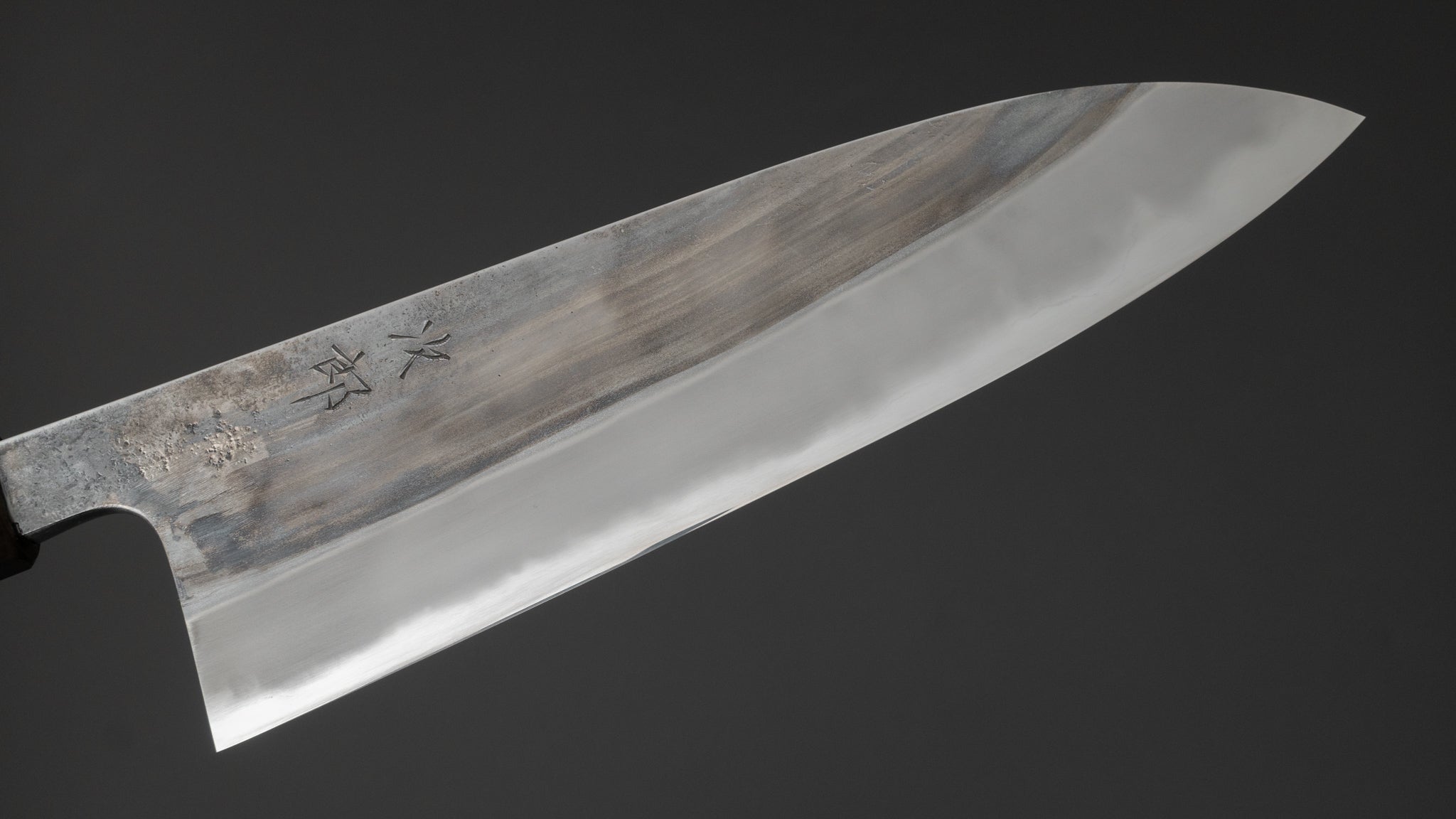 Premium Jiro Tsuchime Wa Gyuto 210mm Japanese Chef Knife with Taihei Tagayasan Handle - Perfect for Sushi, Meat Slicing & Professional Kitchen Use (#548)
