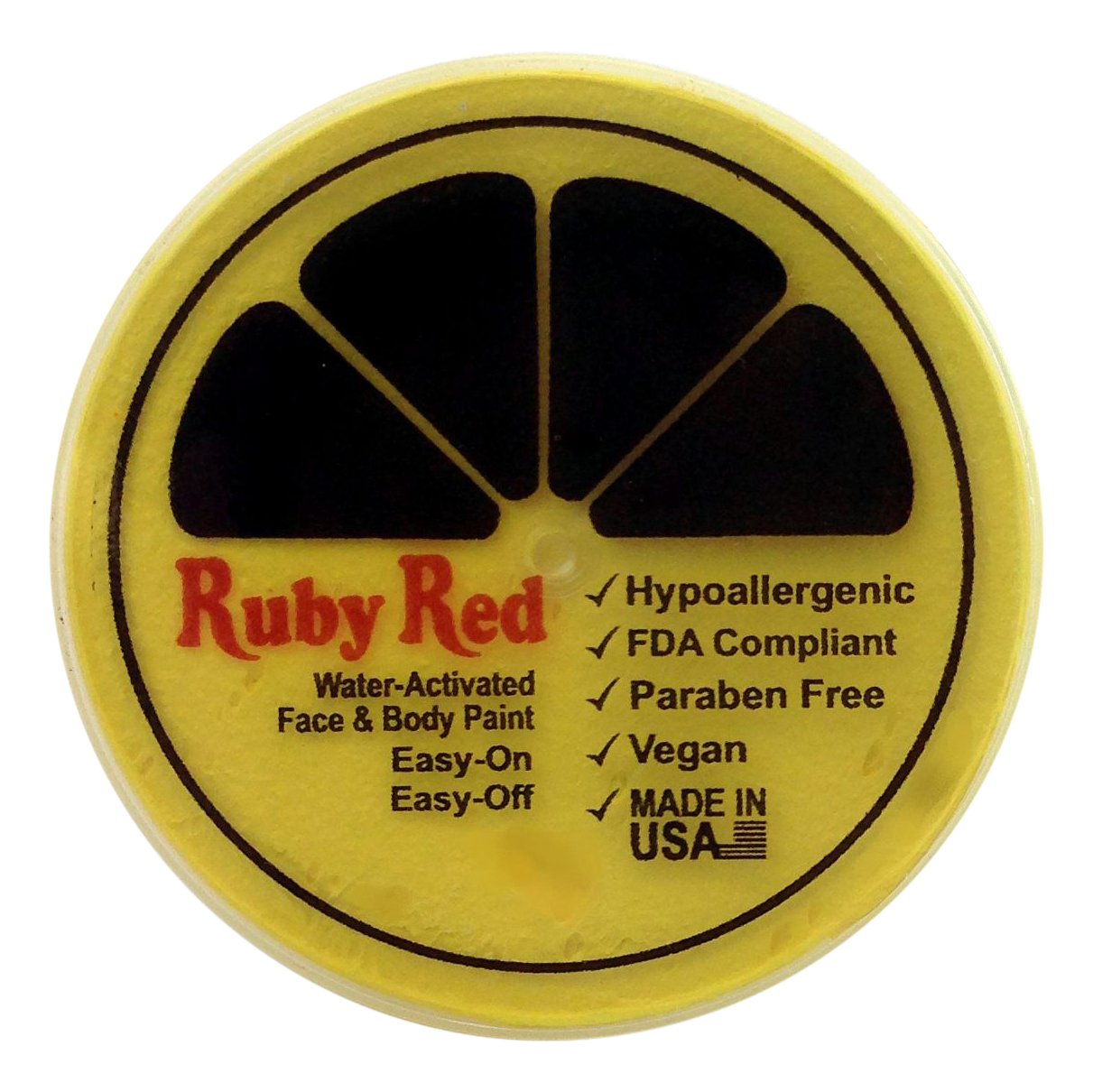 Ruby Red Professional Face Paint - 75ML (2.5oz) | Non-Toxic, Vibrant & Long-Lasting | Perfect for Halloween, Cosplay & Face Painting Parties