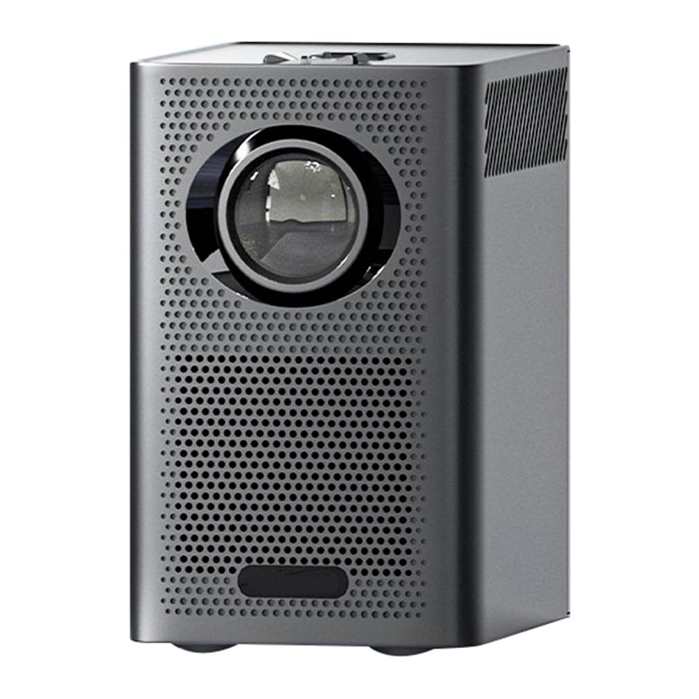 Dwqnvf S30MAX Android 10.0 Smart Projector - 4K Ultra HD 9500L Lumens, WiFi & Bluetooth, Portable Mini Home Theater Projector with UK Plug (Black) - Perfect for Movie Nights, Gaming & Outdoor Camping