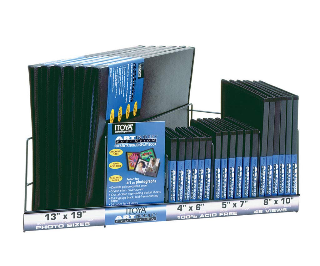 Itoya Art ProFolio Evolution Presentation Display Book - 11 x 17 Inches Portrait - Professional Art Portfolio for Artists, Designers & Photographers - Perfect for Interviews, Exhibitions & Client Presentations