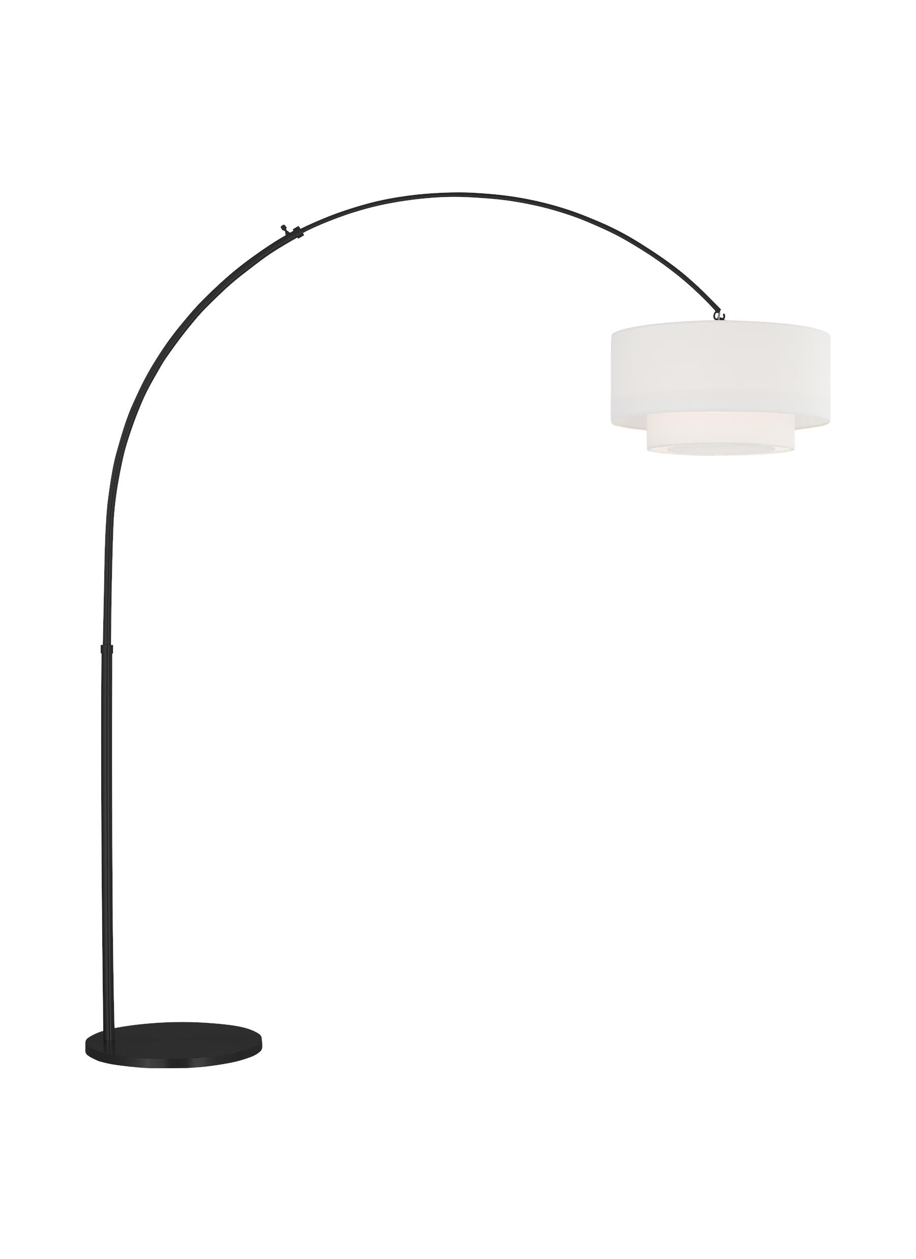 Sawyer Modern Table Lamp - Adjustable LED Desk Light for Bedroom, Living Room & Office - Warm White & Cool White Dimmable Lighting for Reading, Working & Relaxing