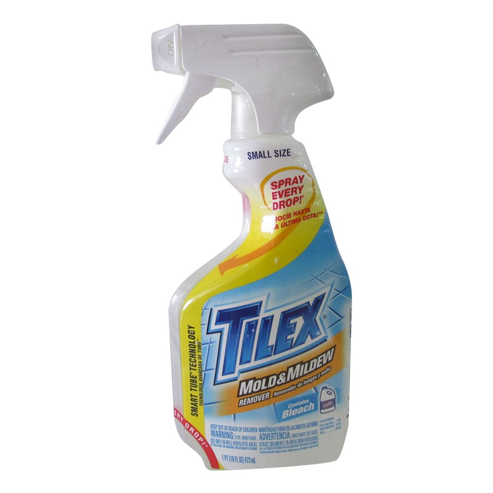 Tilex Mold and Mildew Remover Spray - 16 Fl Oz | Fast-Acting Bathroom Cleaner for Shower, Tile & Grout | Eliminates Stains & Prevents Regrowth