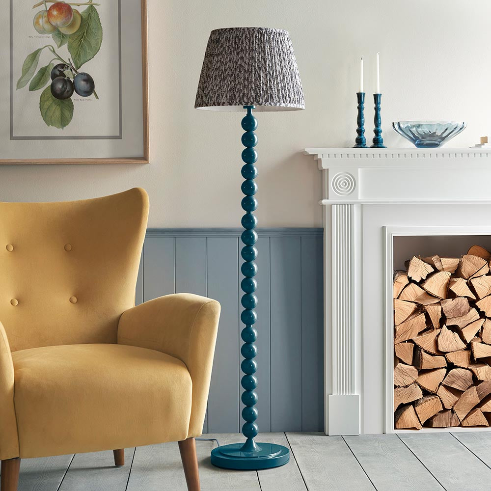 Auralis Leaf Floor Lamp with E27 Socket - Modern Adjustable Standing Light for Living Room, Bedroom & Office - Multiple Finishes Available