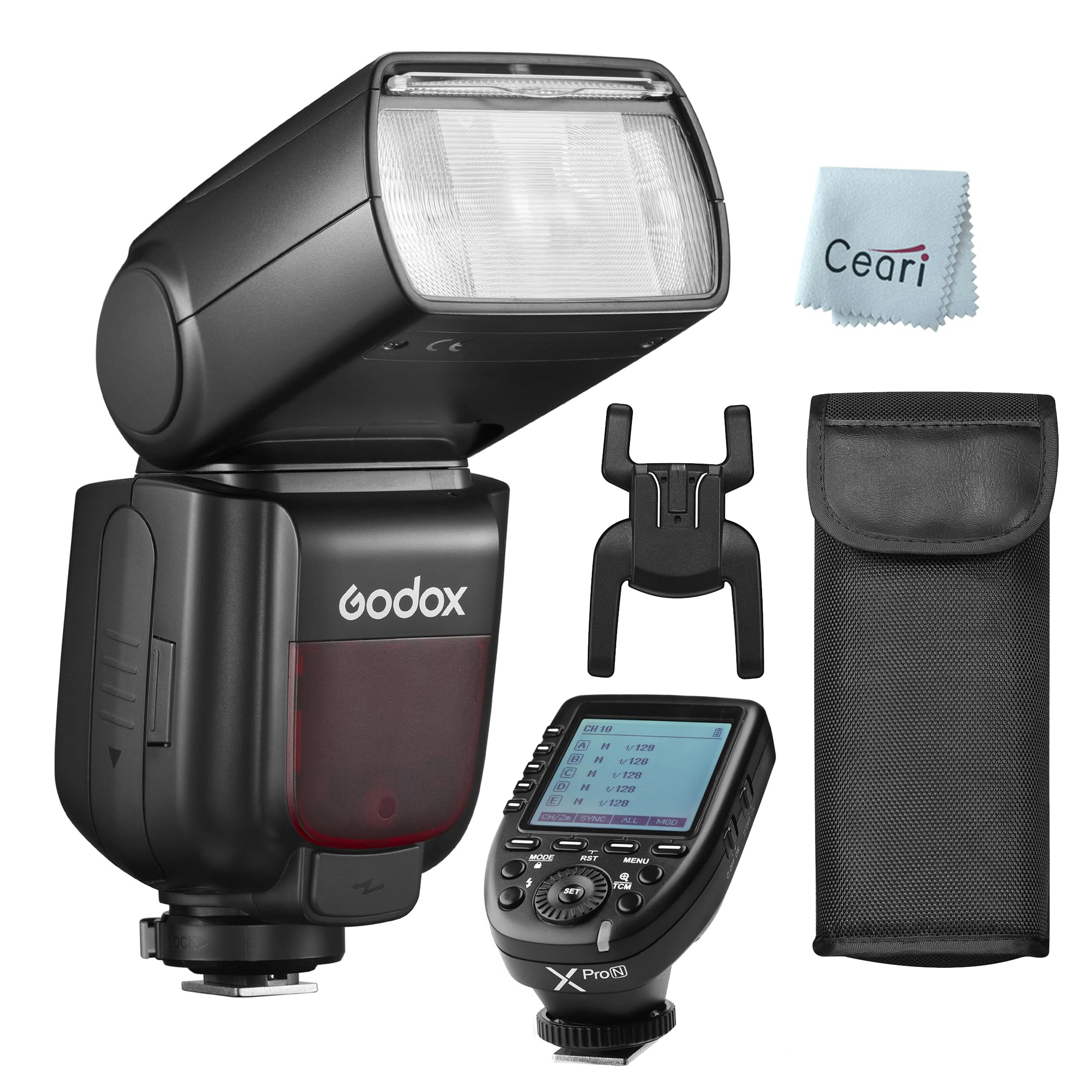 Godox TT685II-N TTL Flash Speedlight with Xpro-N Wireless Trigger Kit for Nikon DSLR Cameras (D70, D90, D3000-3200, D5100-5200, D7100-7200) - Perfect for Portrait, Wedding & Event Photography